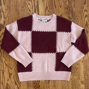 BearPaw Patchwork Sweater